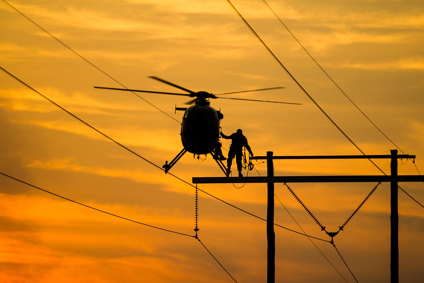 Memphis Transmission Line Helicopter Services